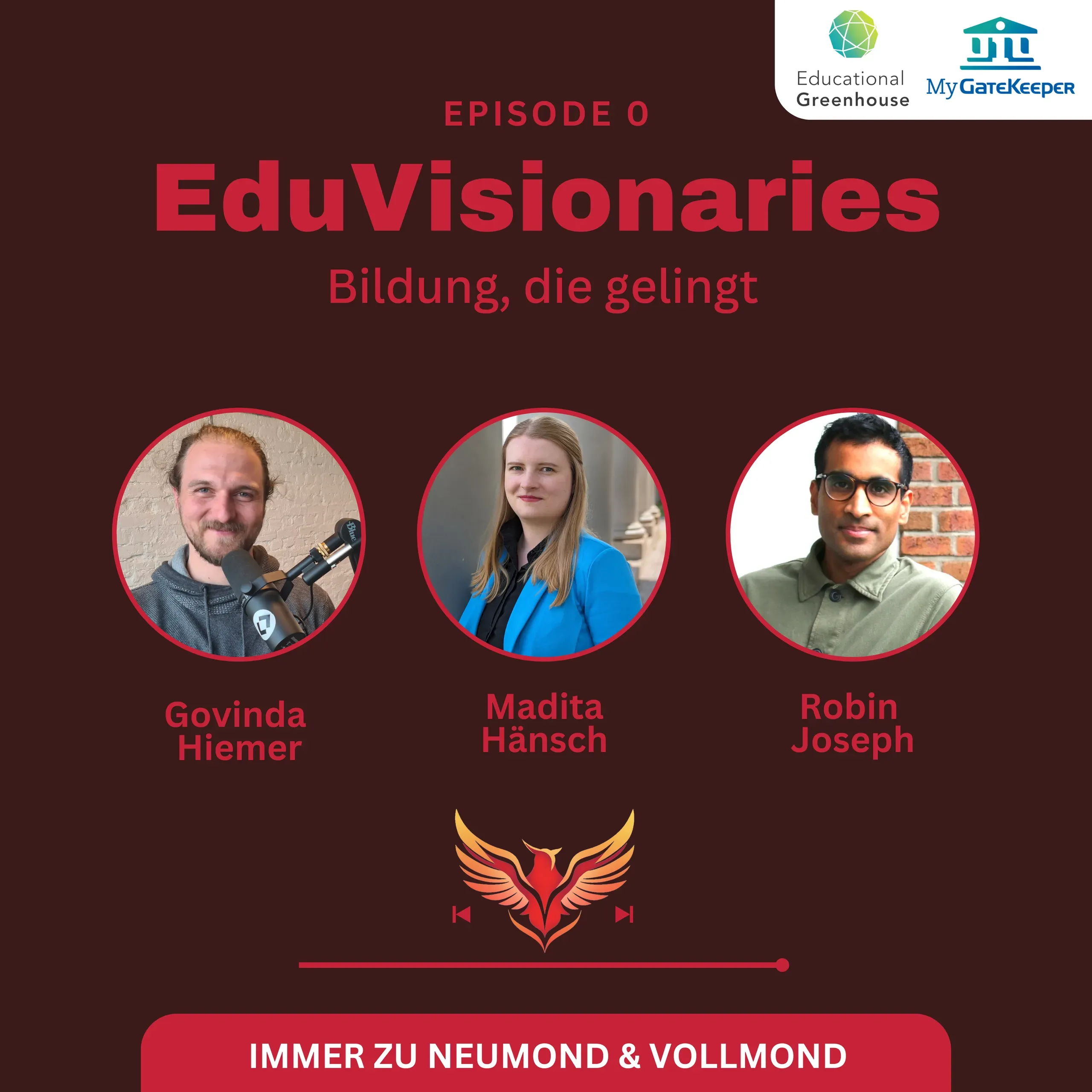 Thumbnail des Podcasts EduVisionaries mit dem Moderatoren.